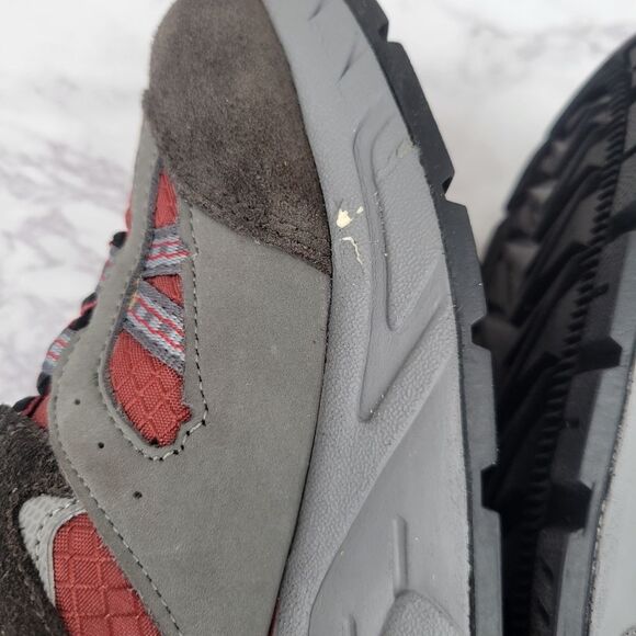 Ryn Trail Red Gray Athletic Shoe US Size 6  Korean 235  Hiking Running - Picture 8 of 14